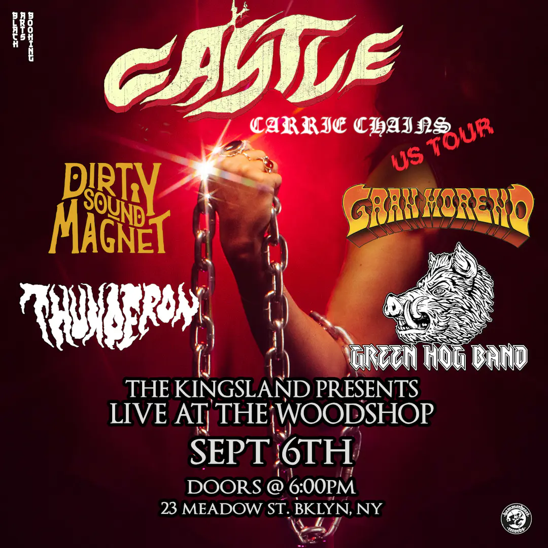 Castle, Dirty Sound Magnet & Gran Moreno, Thunderon, Green Hog Band poster image