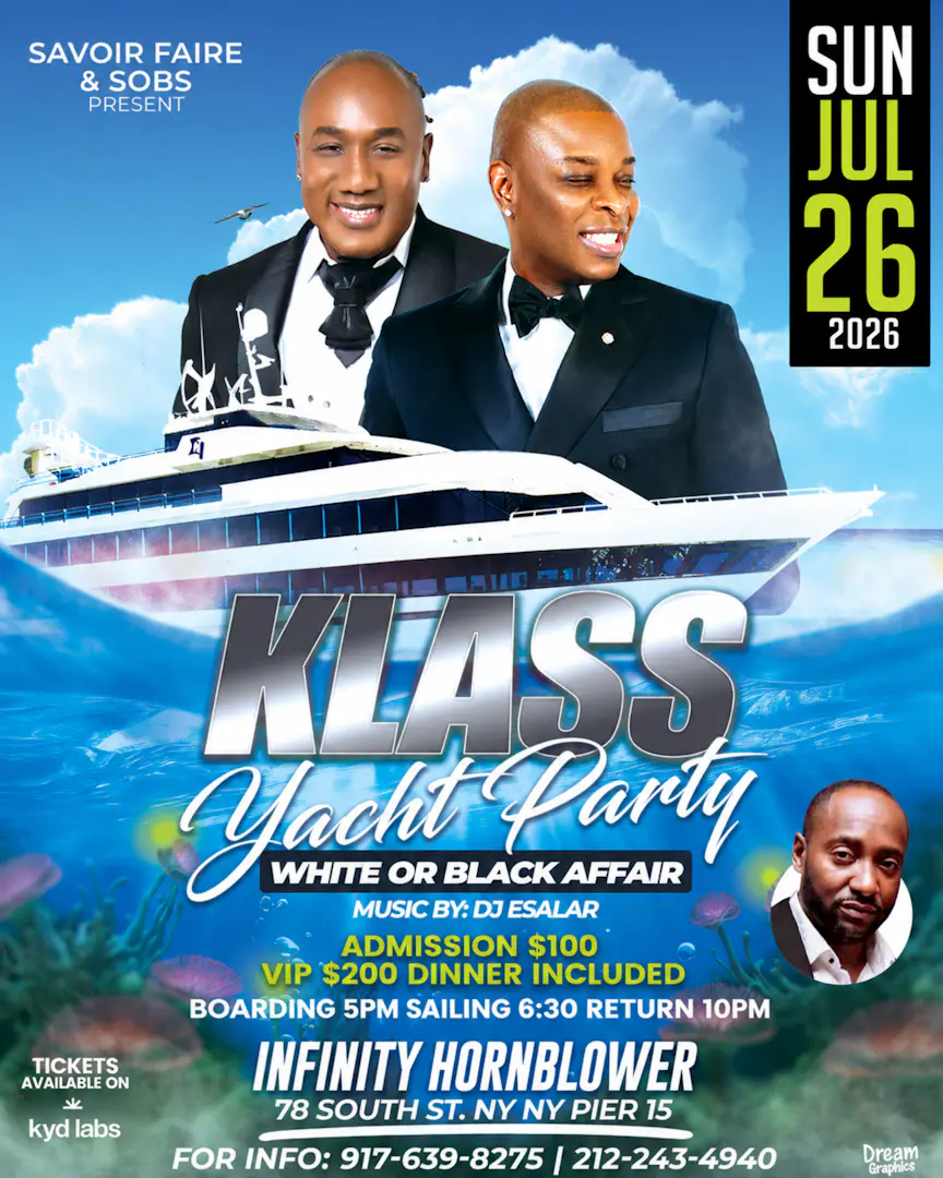 KLASS Yacht Party 2026 poster image