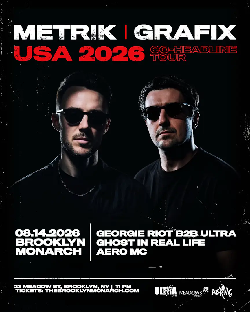 METRIK & GRAFIX U.S. TOUR FRIDAY AUGUST 14TH (10PM DOORS) event image
