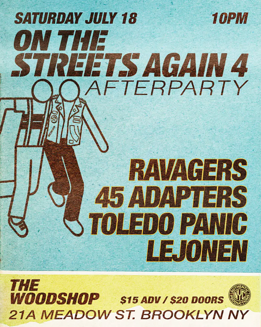 On the Streets Again 4 After Party event image