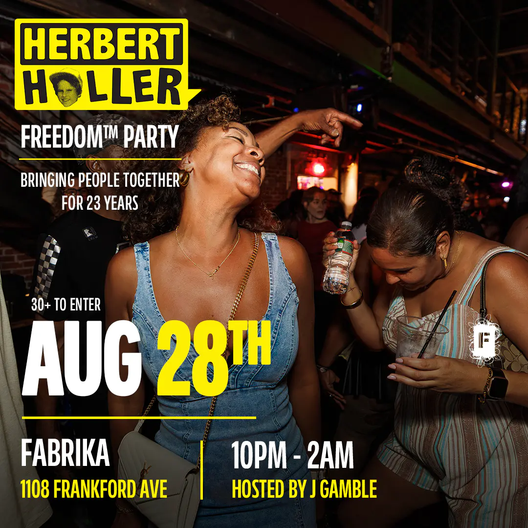 Herbert Holler's Freedom™ Party PHL poster image