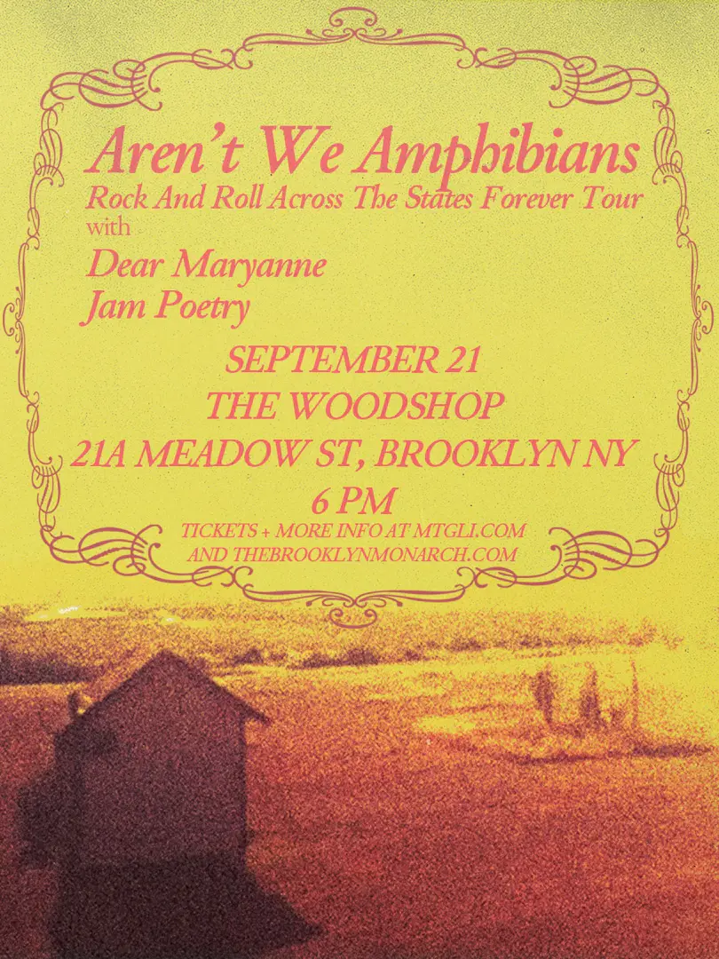 Aren't We Amphibians, Jam Poetry poster image
