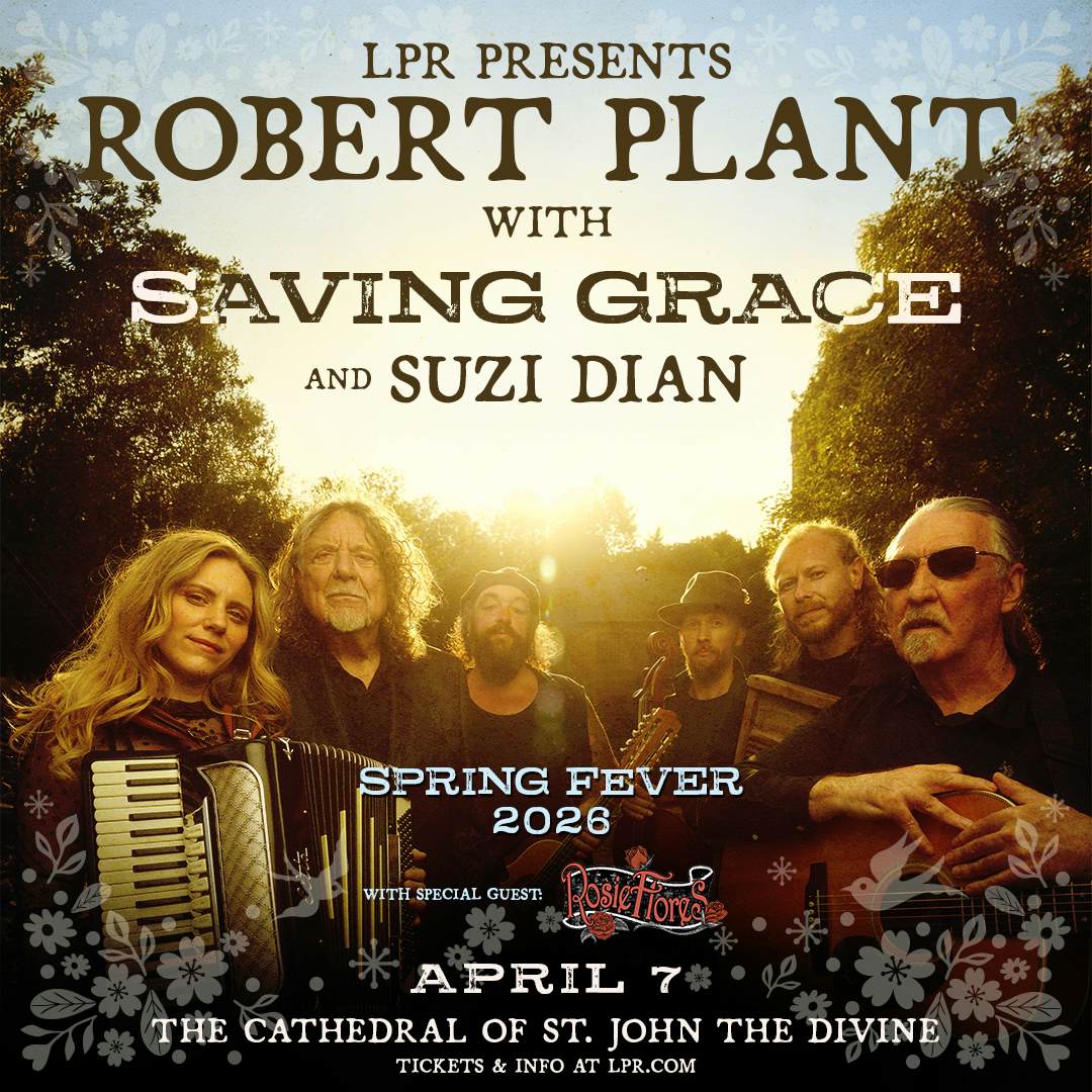 ROBERT PLANT WITH SAVING GRACE and SUZI DIAN (Low Tickets) poster image