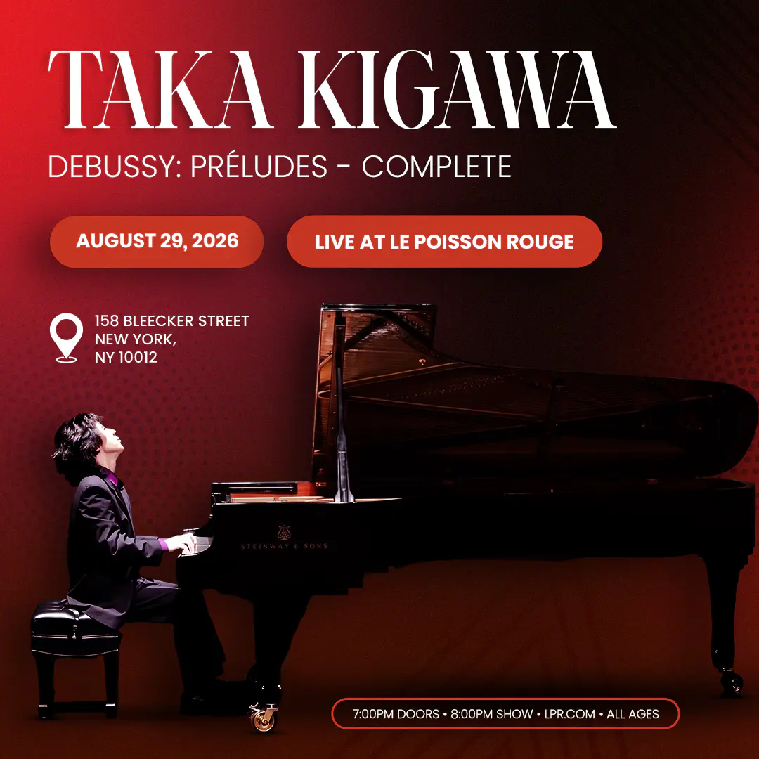 Taka Kigawa — Debussy: Préludes — Complete poster image