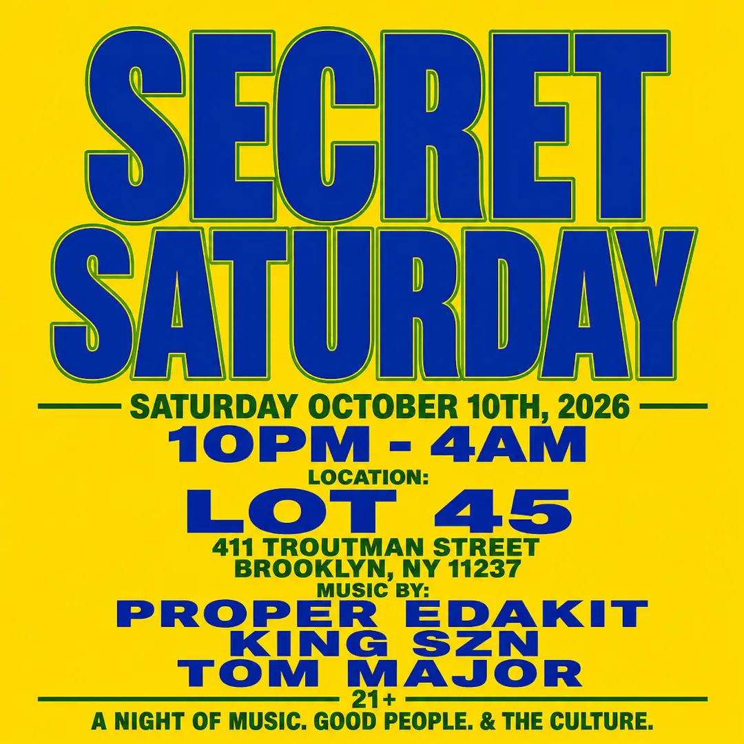Secret Saturday event image