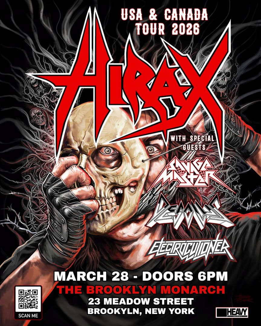 Hirax, Savage Master, Desolus, Electrocutioner poster image