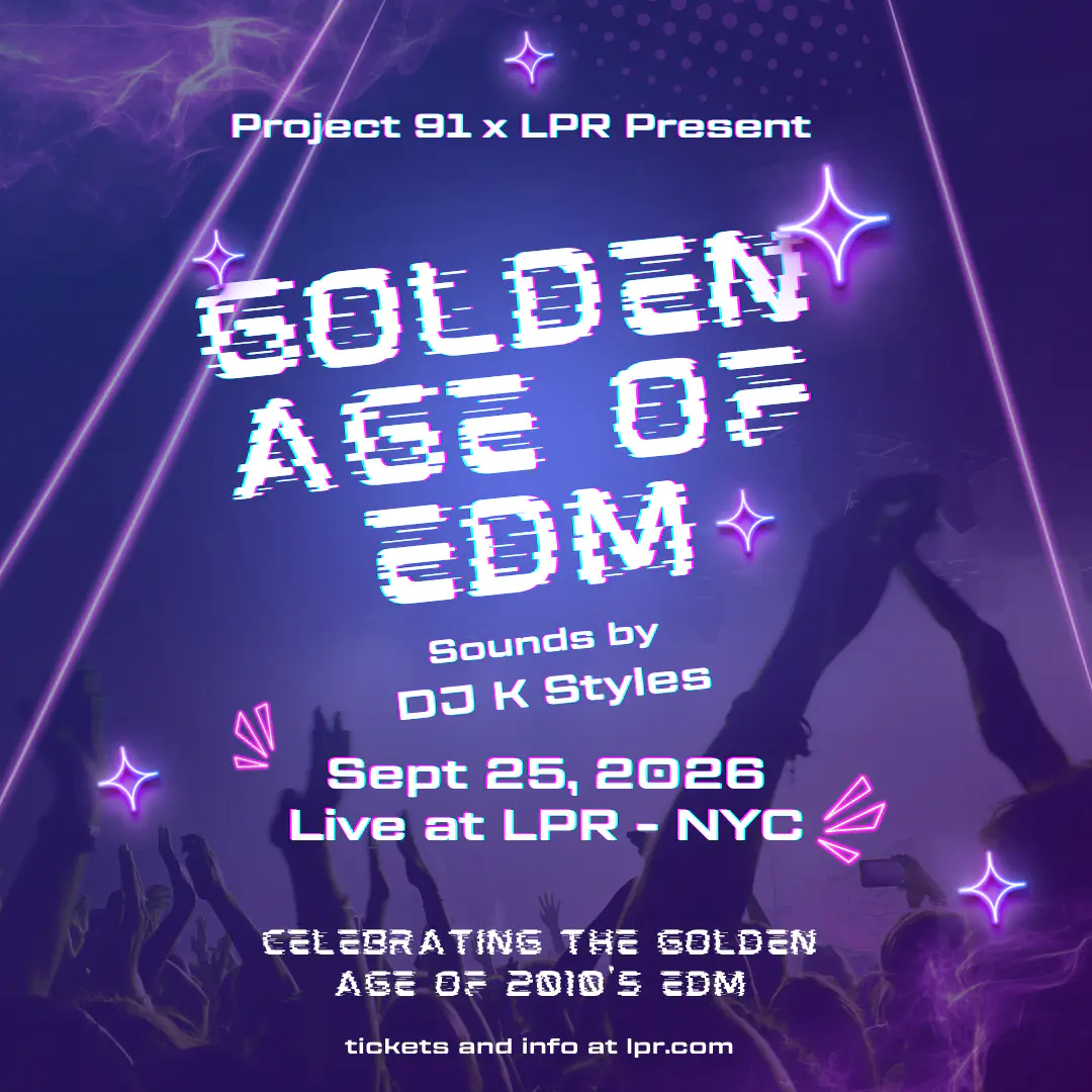 The Golden Age of EDM Party poster image