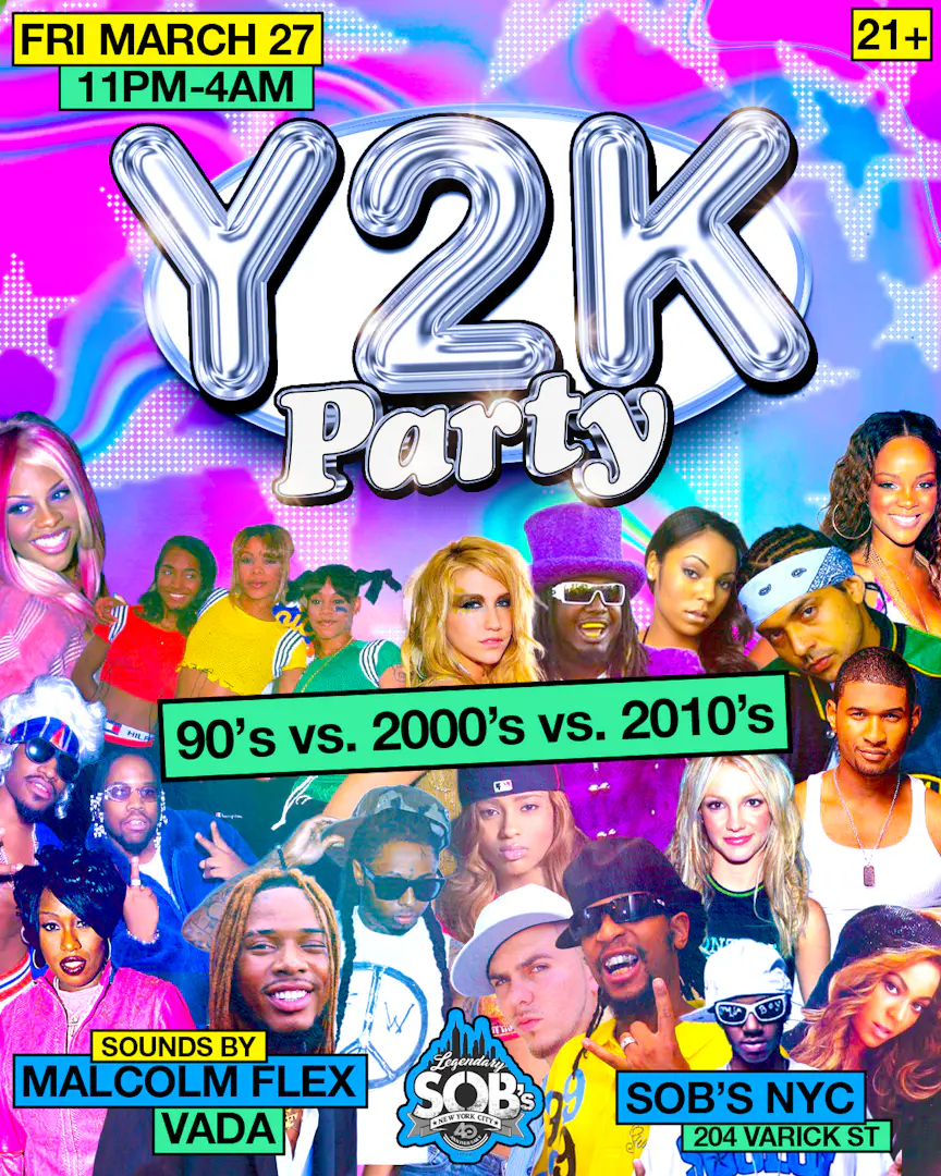 Y2K Party: 90s, 2000s, 2010s poster image