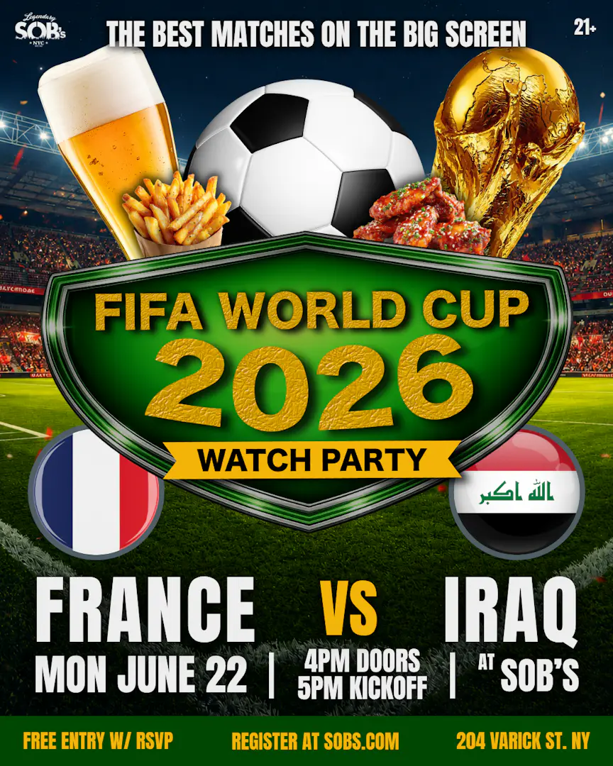 FIFA World Cup 2026: France vs Iraq event image