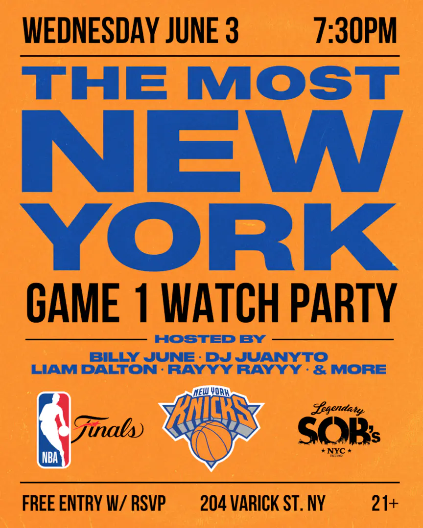 Knicks Watch Party: NBA FINALS GAME 1 poster image