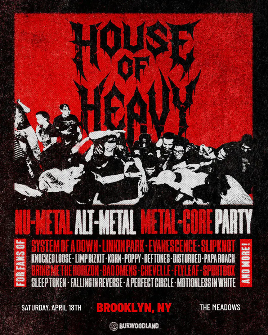 House of Heavy | Nu-Metal/Alt-Metal/Metal-Core Party  event image