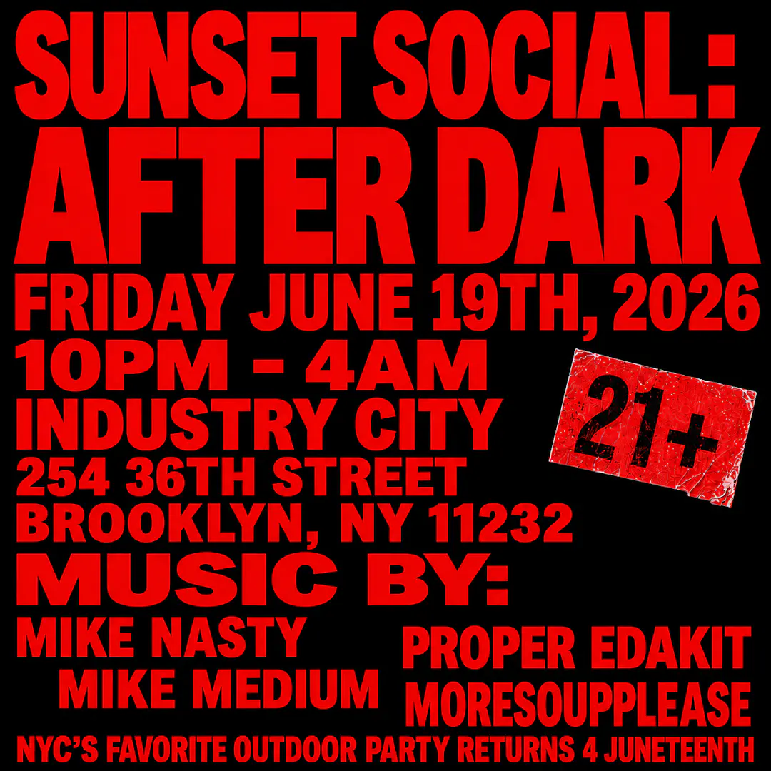 Sunset Social After Dark: Juneteenth Edition event image