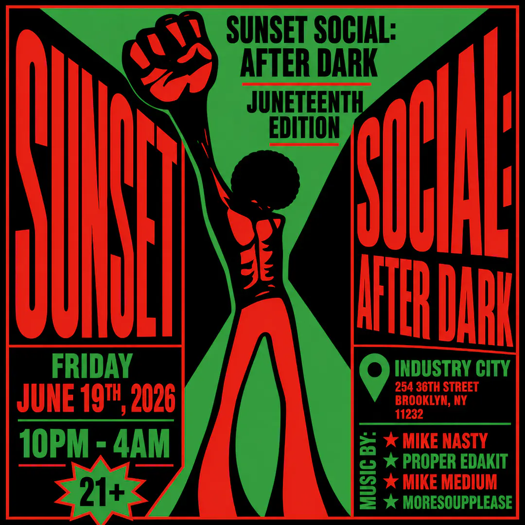 Sunset Social After Dark: Juneteenth Edition event image