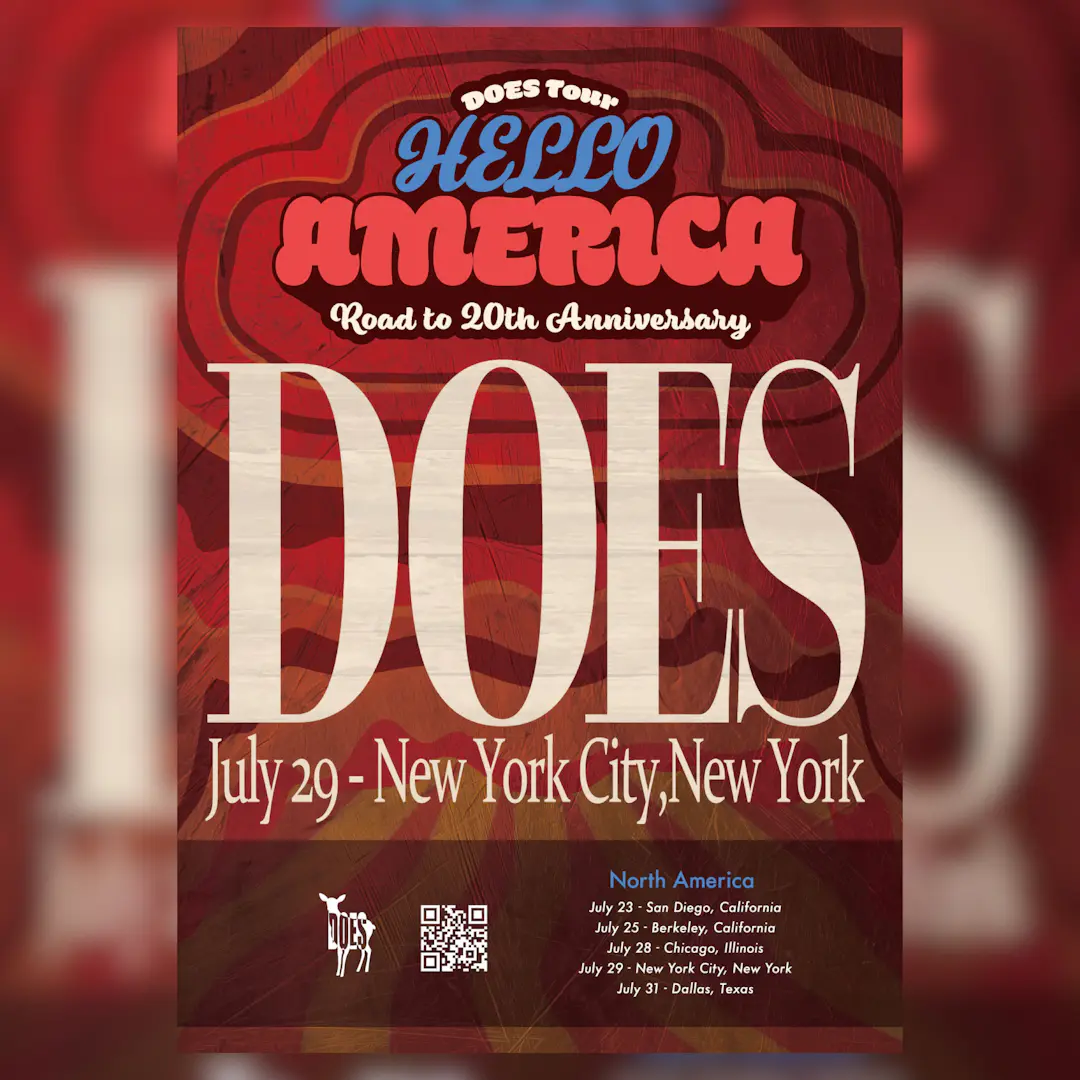 DOES - HELLO AMERICA poster image