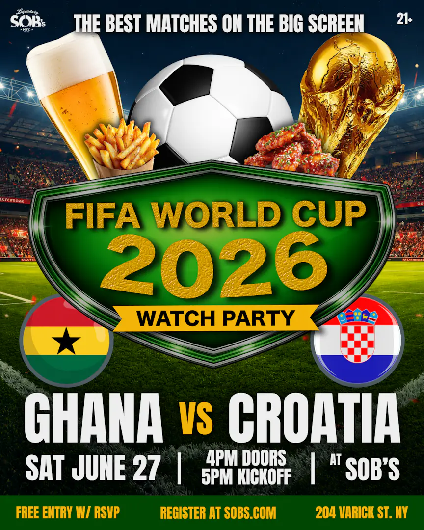 FIFA World Cup 2026: Ghana vs Croatia poster image