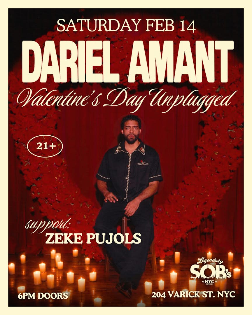 Dariel Amant: Valentine's Day Unplugged poster image