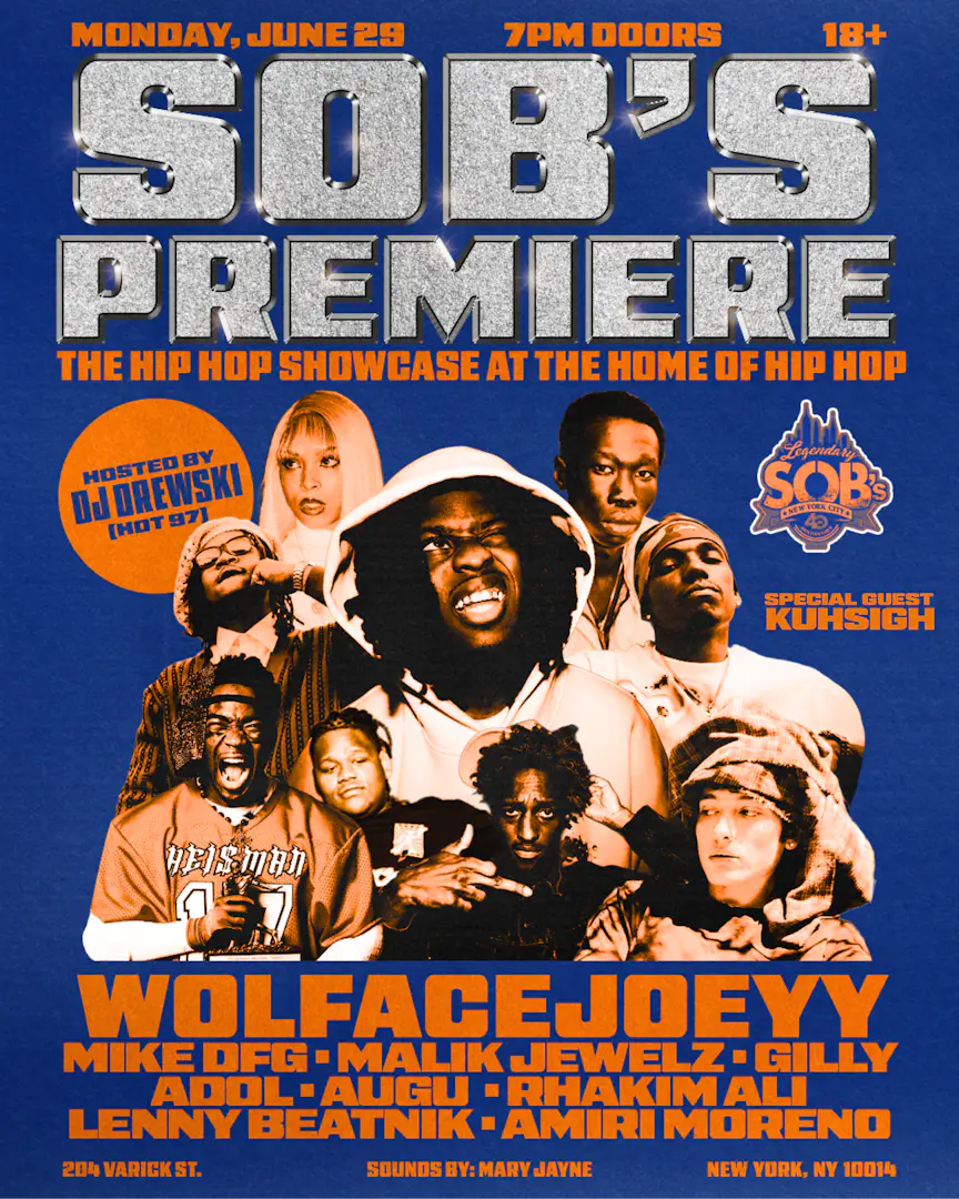 SOB’S PREMIERE: Hip Hop Showcase V.5 poster image