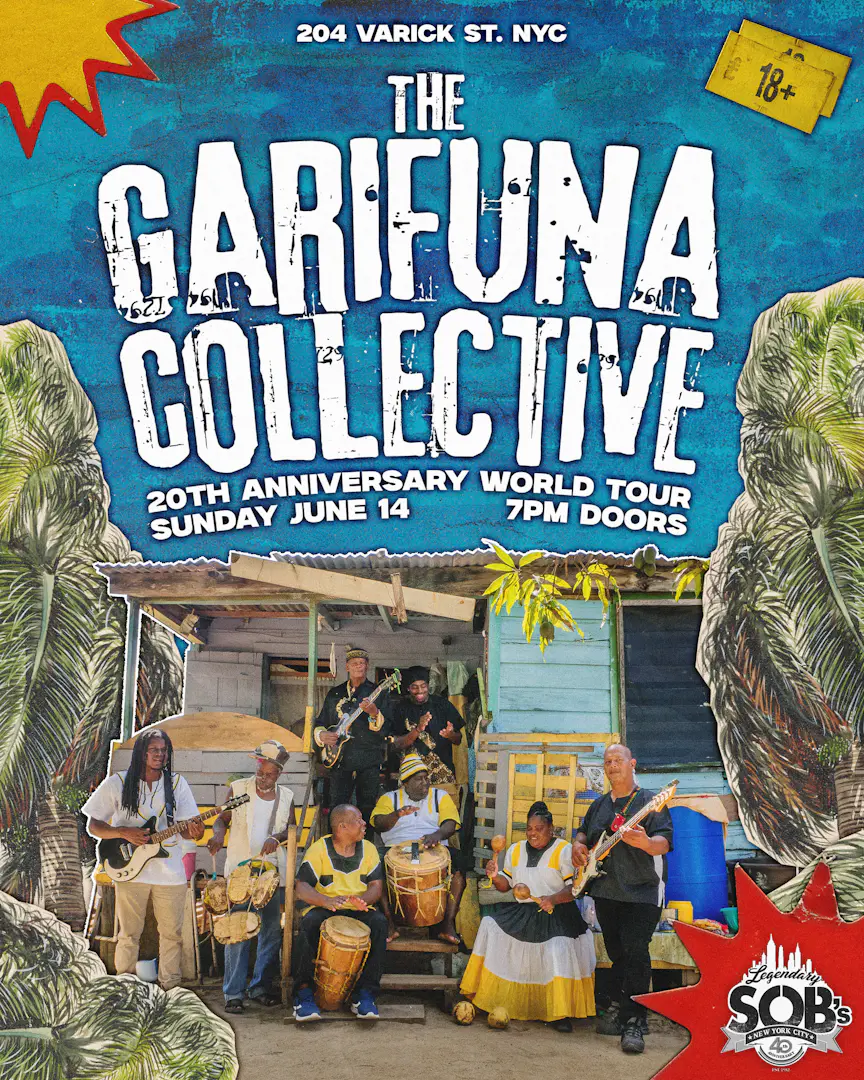 Garifuna Collective: 20th Anniversary World Tour event image