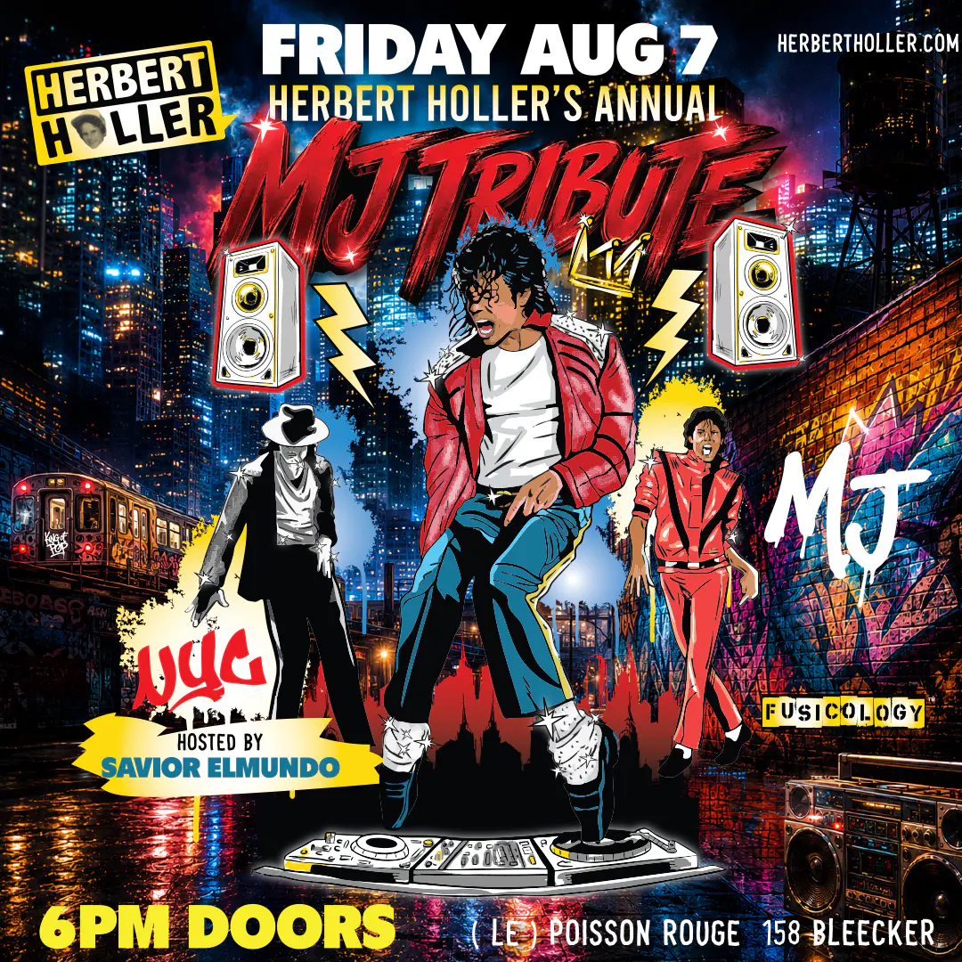 Herbert Holler's Freedom Party® NYC Annual Michael Jackson Tribute poster image