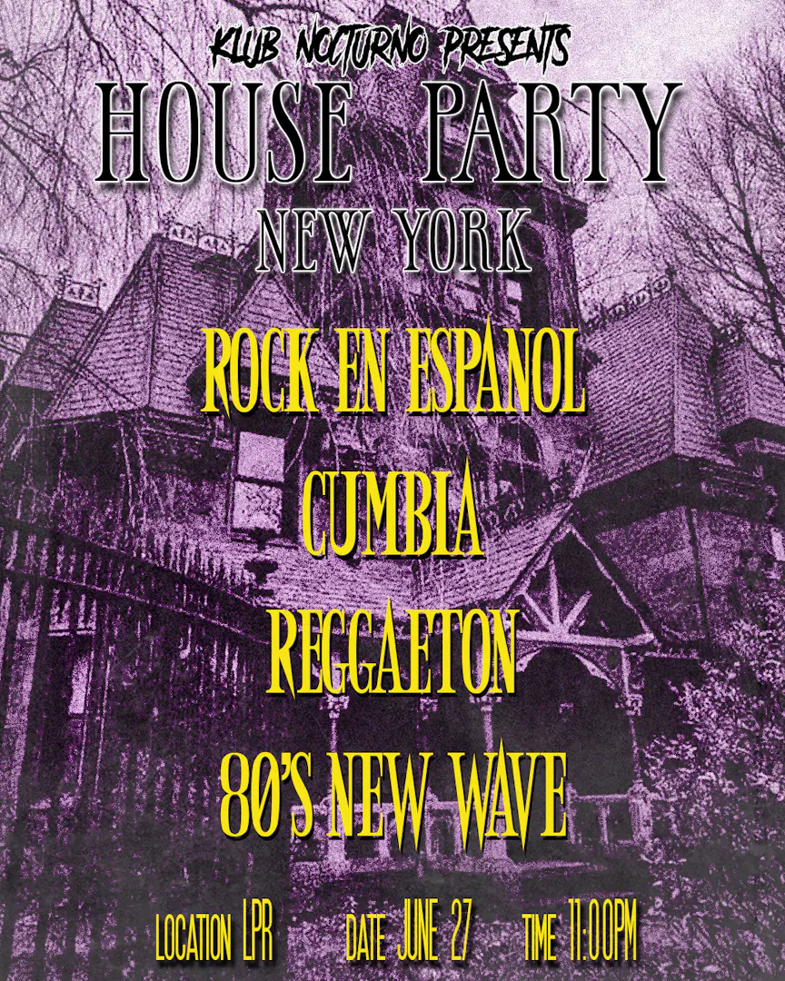 Klub Nocturno Presents House Party event image