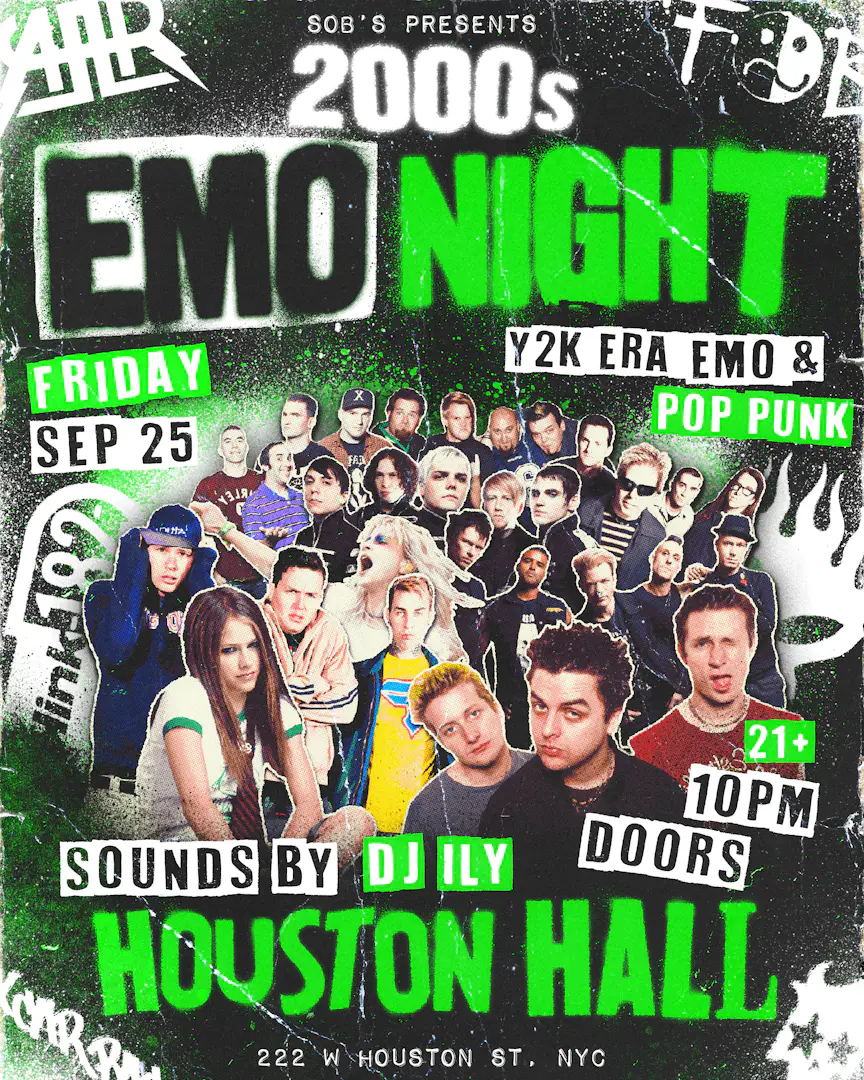 2000's Emo Night @ Houston Hall event image