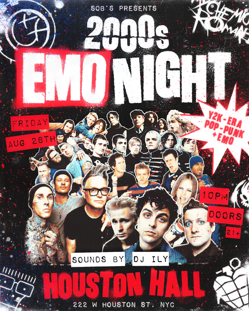2000's Emo Night Pop-Up @ Houston Hall poster image