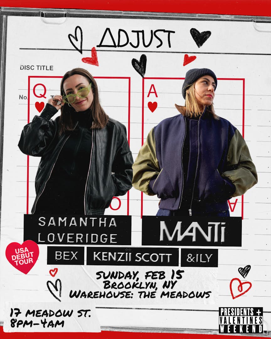 ADJUST: Samantha Loveridge & MANTi event image