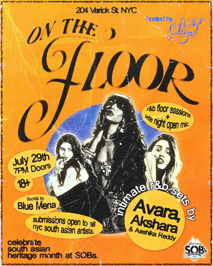 On the Floor: intimate R&B sets by Avara, Akshara, Aashika Reddy poster image