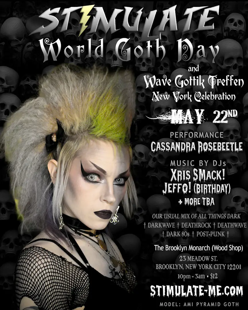STIMULATE presents World Goth Day event image