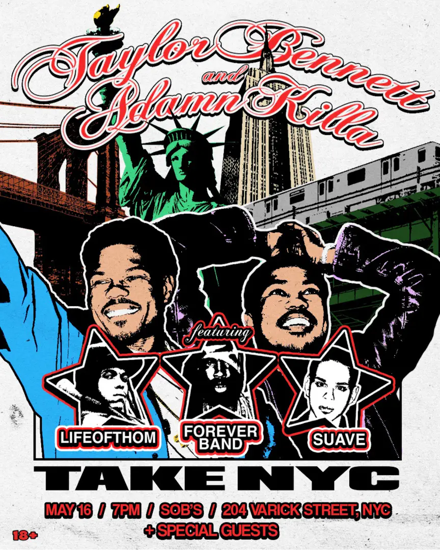 Taylor Bennett x Adamn Killa poster image