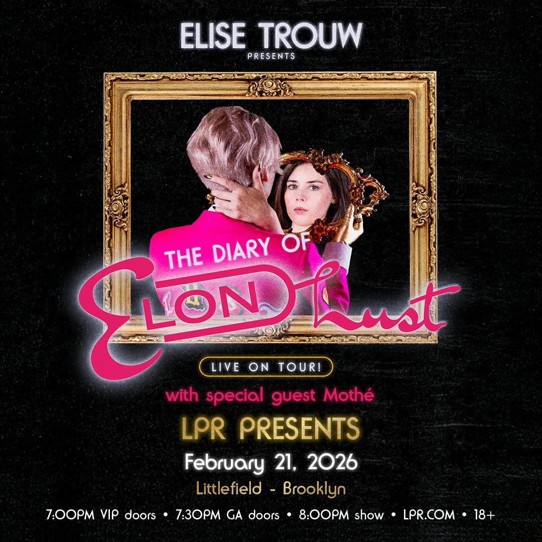 Elise Trouw presents: The Diary of Elon Lust Tour event image