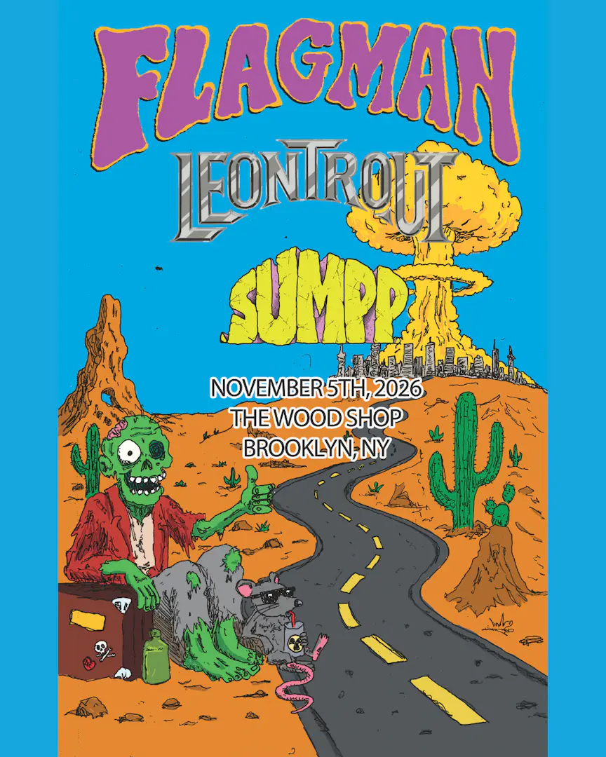 Leon Trout & Flagman  poster image