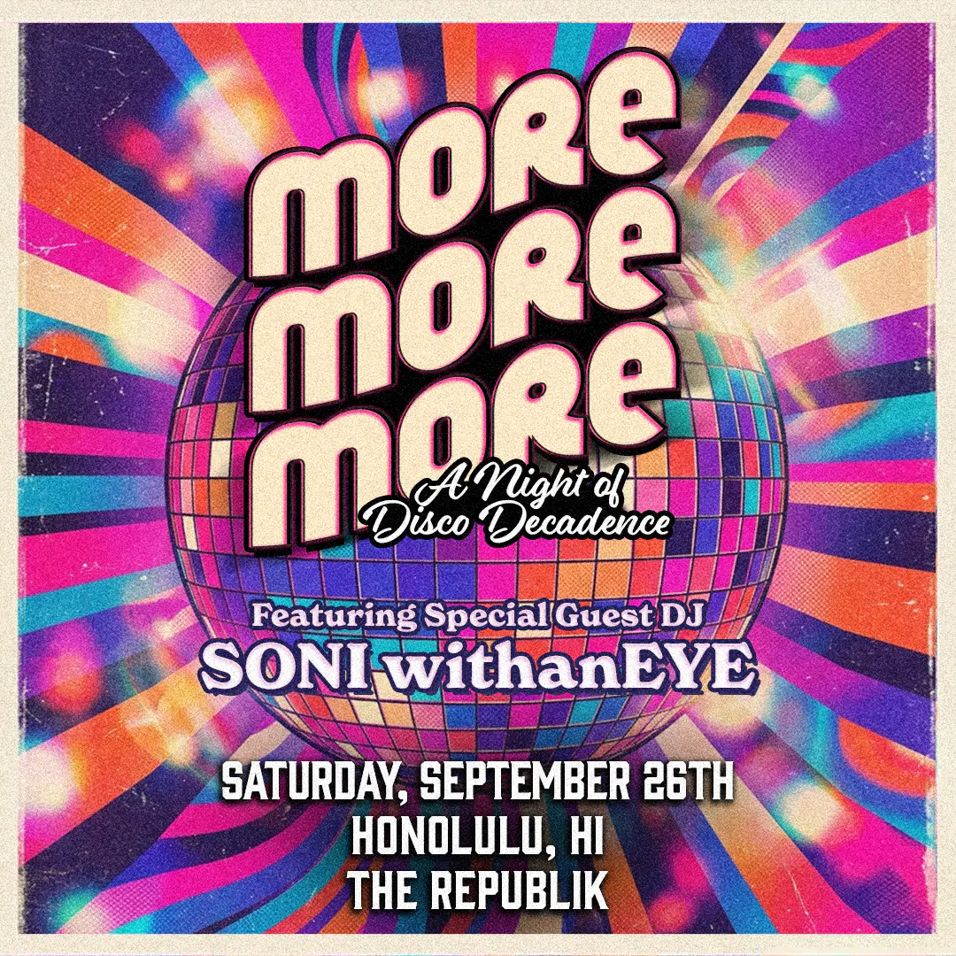 More More More: A Night of Disco Decadence event image