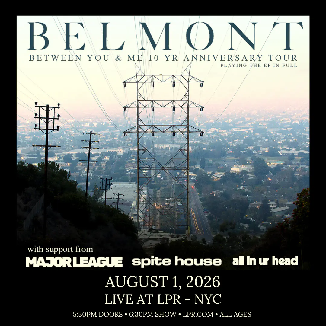 Belmont - Between You & Me 10 Yr Anniversary Tour poster image