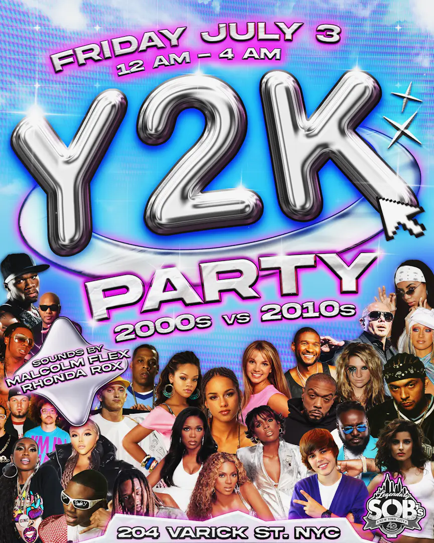 Y2K Party: 2000s vs 2010s poster image
