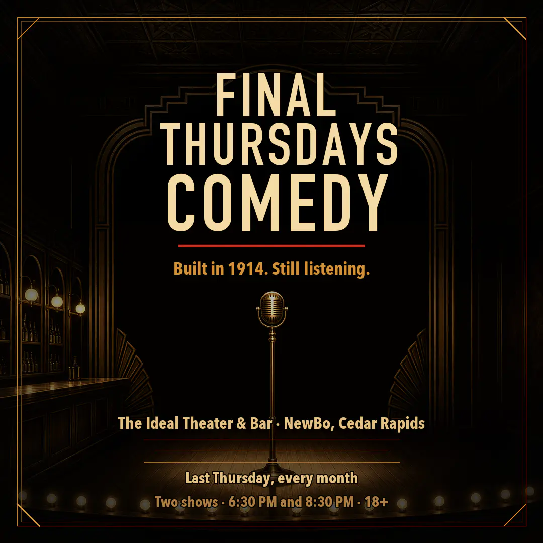 COMEDY SHOWCASE: Final Thursdays OCT poster image