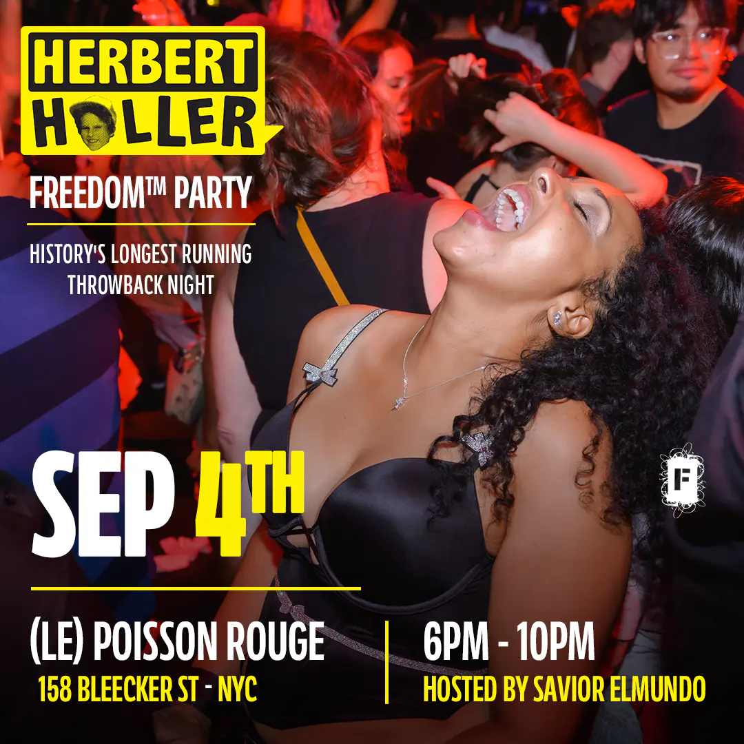 Herbert Holler's Freedom™ Party NYC event image