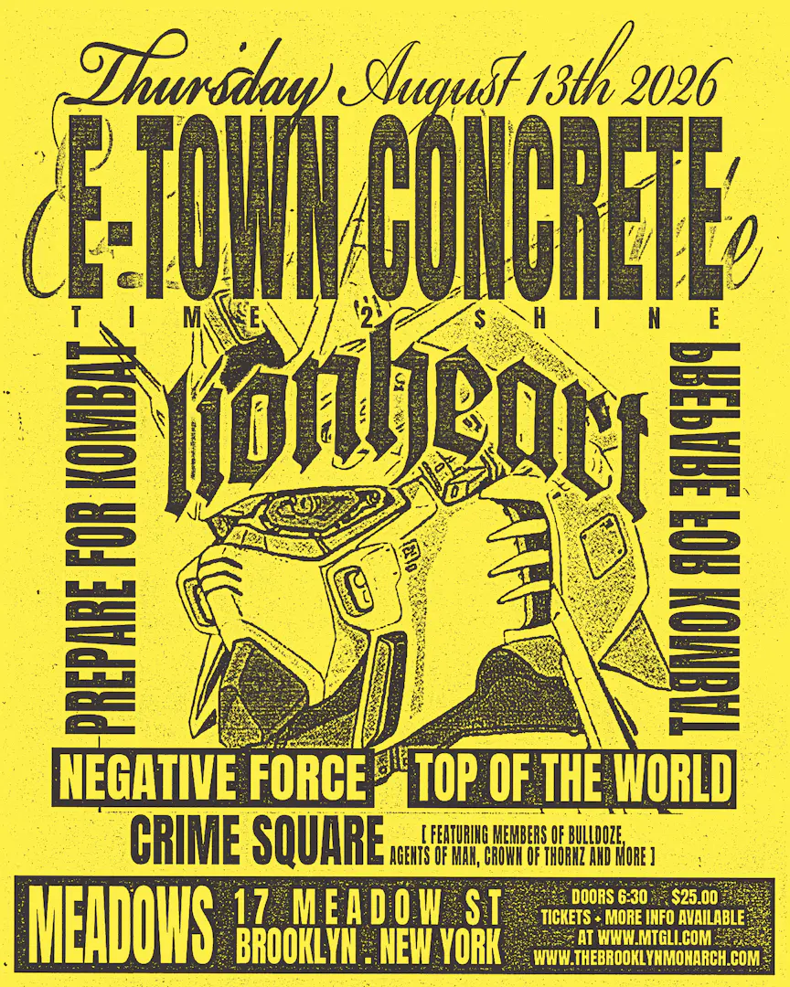 E-Town Concrete, Lionheart, Negative Force, Top of The World, Crime Square poster image