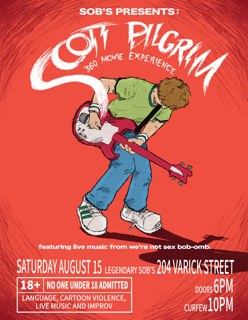 Scott Pilgrim 360 Movie Experience w/ Live Band event image