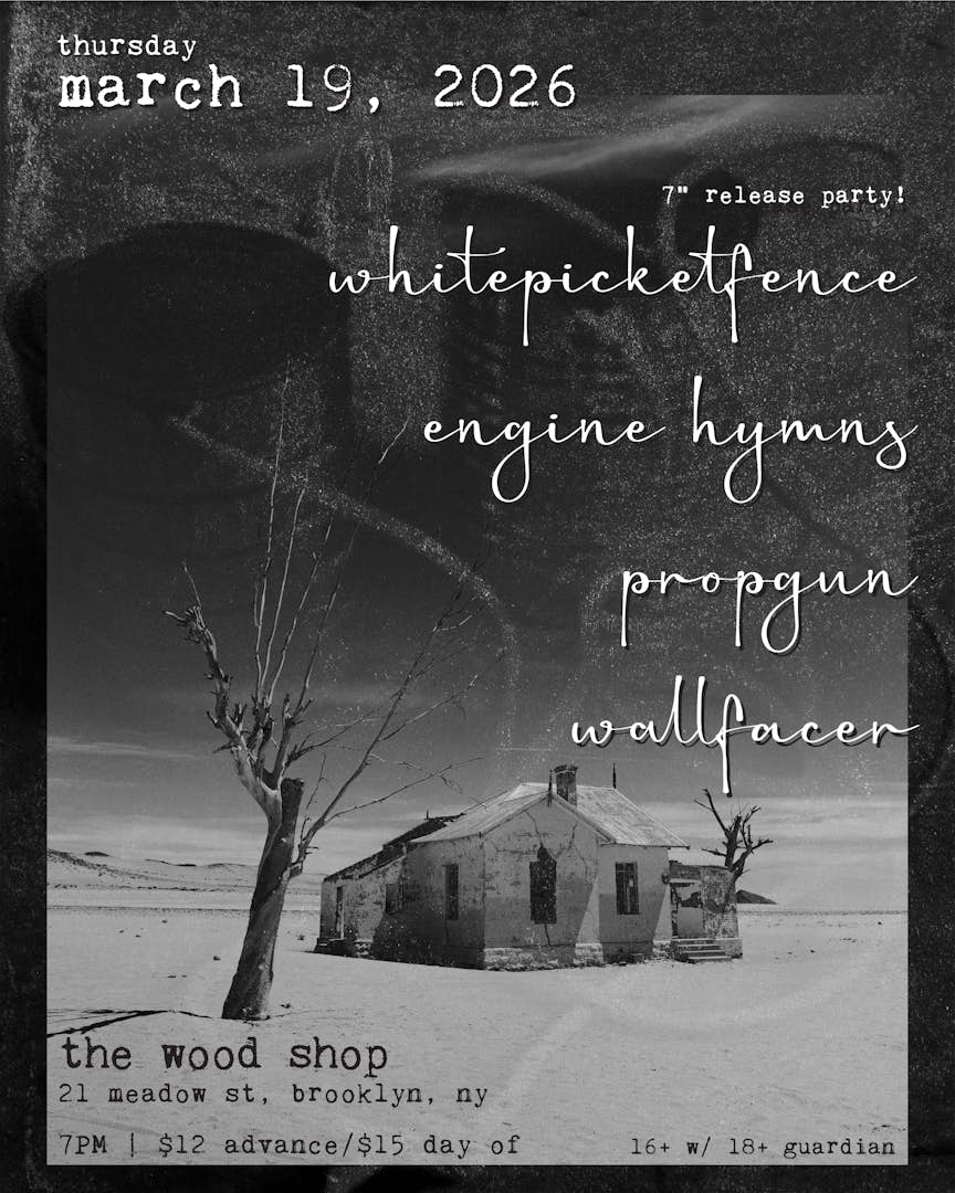 Whitepicketfence 7 inch Release Party event image