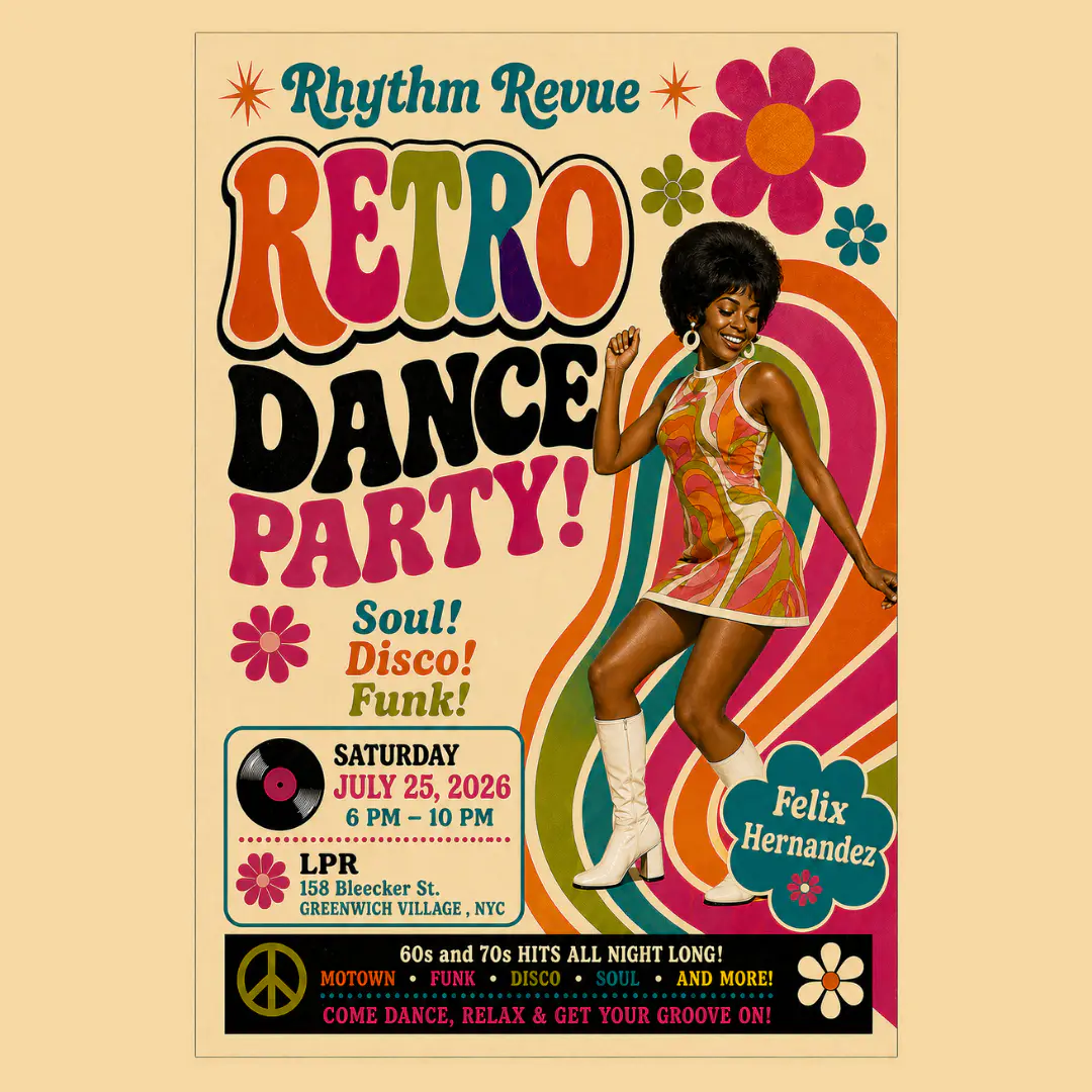 Rhythm Revue Retro Soul Dance Party poster image