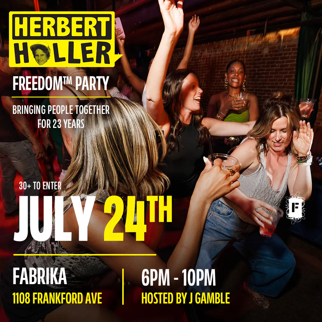 Herbert Holler's Freedom™ Party PHL poster image