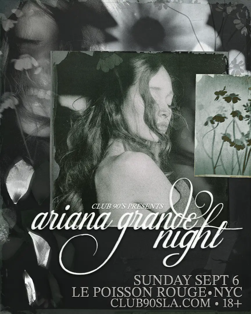 Club 90's Presents: Ariana Grande Night event image