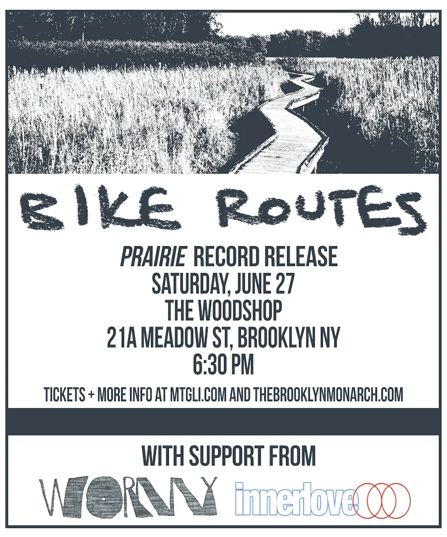 Bike Routes, Wormy, Innerlove poster image