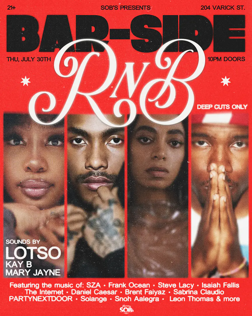 Bar-Side R&B: Deep Cuts Only event image