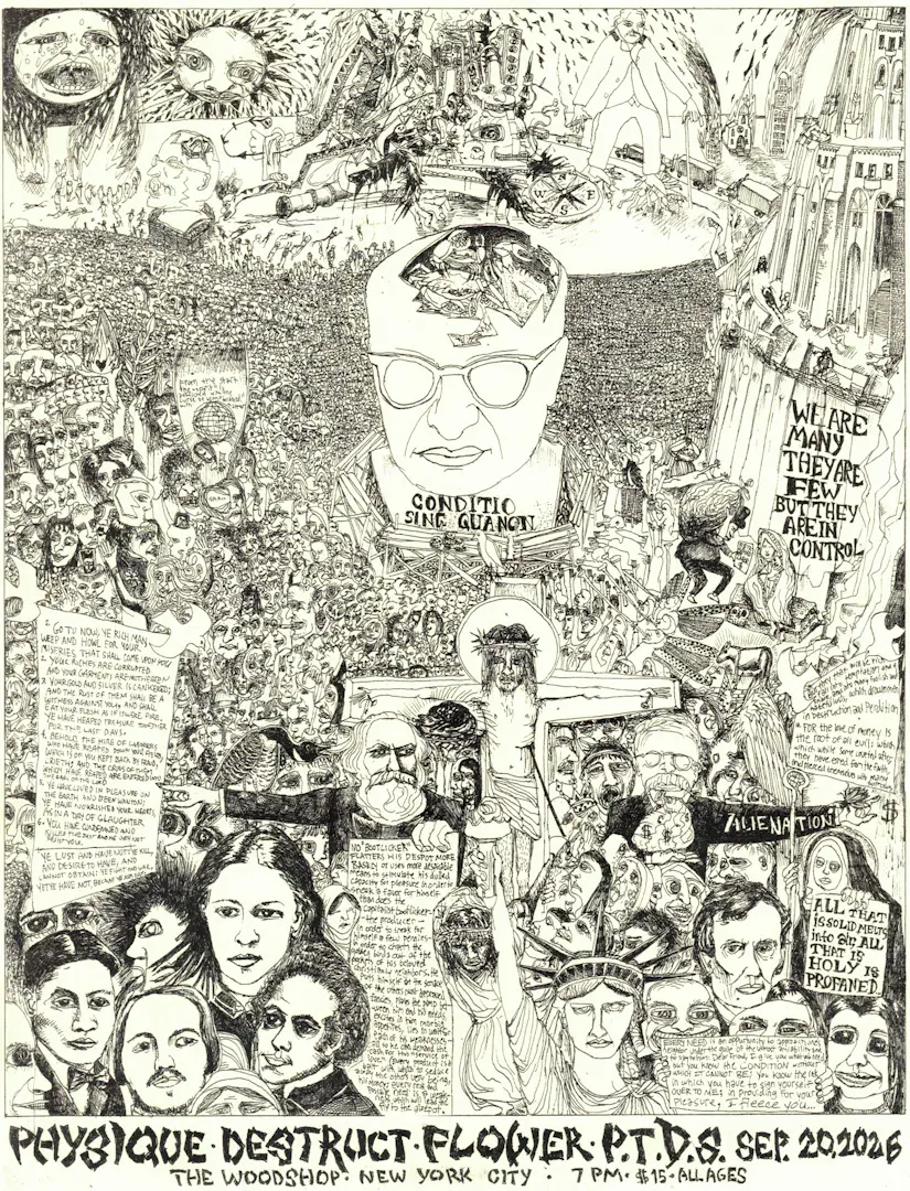 Physique, Destruct, Flower, PTDS poster image