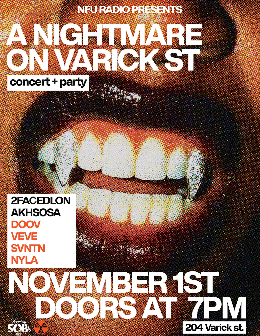 A Nightmare on Varick St. | Presented by NFU Radio event image