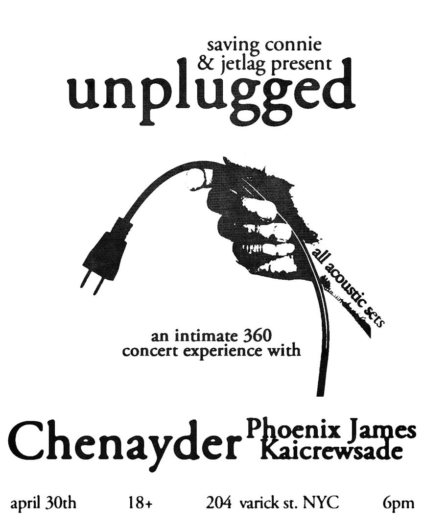 unplugged: Chenayder, Phoenix James, Kaicrewsade poster image
