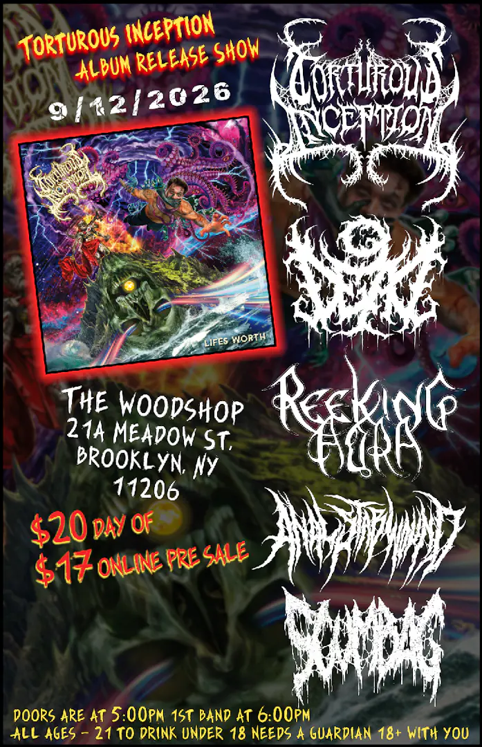 Torturous Inception Album Release Show poster image