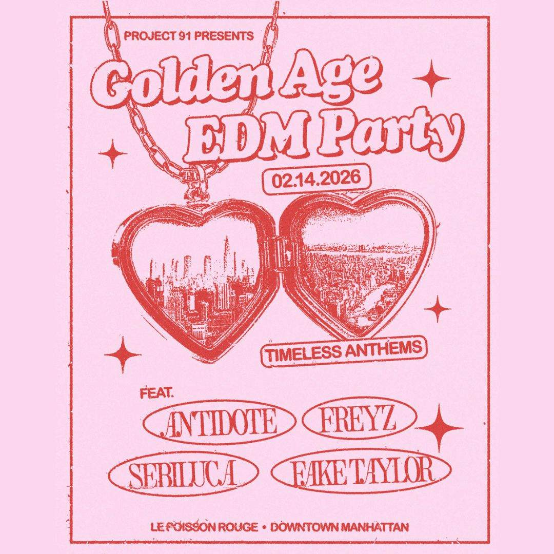 The Golden Age of EDM Party poster image